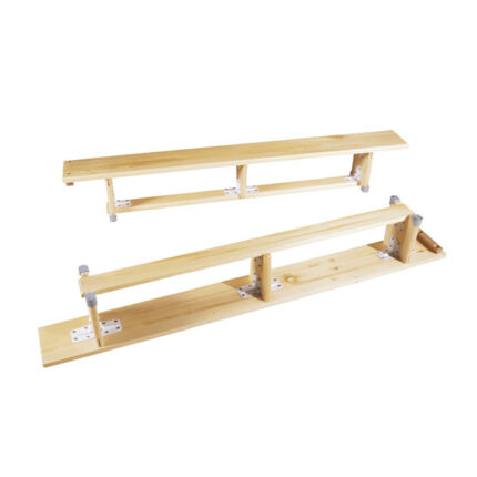 Banco de gimnasia 3 m, íntegramente de madera