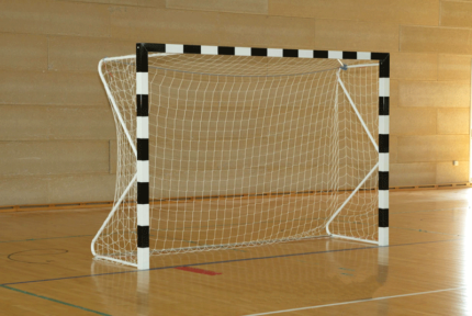 Portería de balonmano 3x2 m aluminio fija