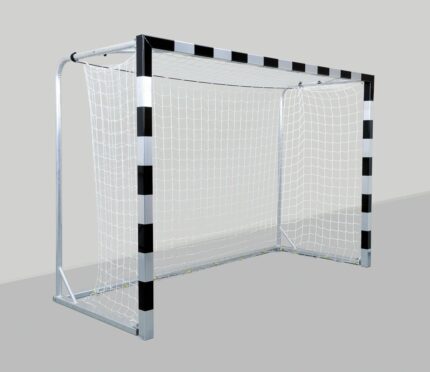 Portería de balonmano 3x2 m, acero, fija