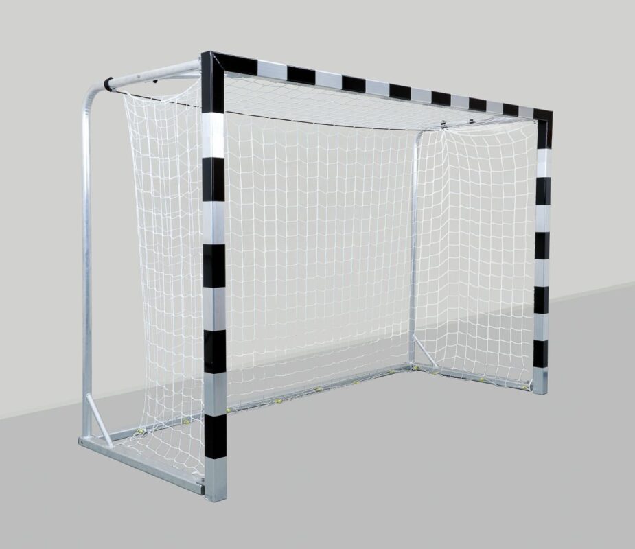 Portería de balonmano 3x2 m, acero, fija