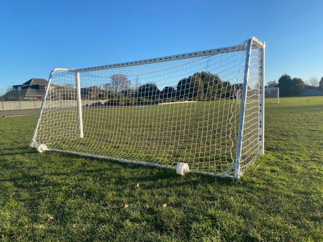 Portería de fútbol de aluminio