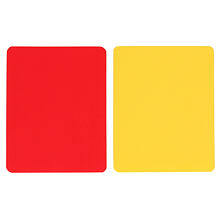 Set de tarjetas amarilla y roja