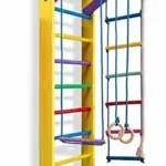 Espaldera de gimnasia multifuncional