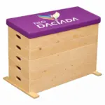 Plinto de gimnasia rectangular