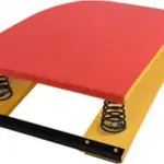 Trampolín de gimnasia con muelles
