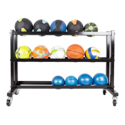 Soporte móvil para balones