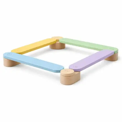 Barra de equilibrio de madera