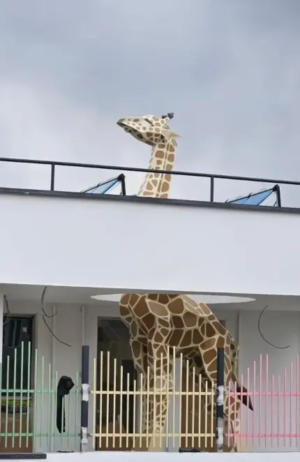 Jirafa para guardería modelo 3D