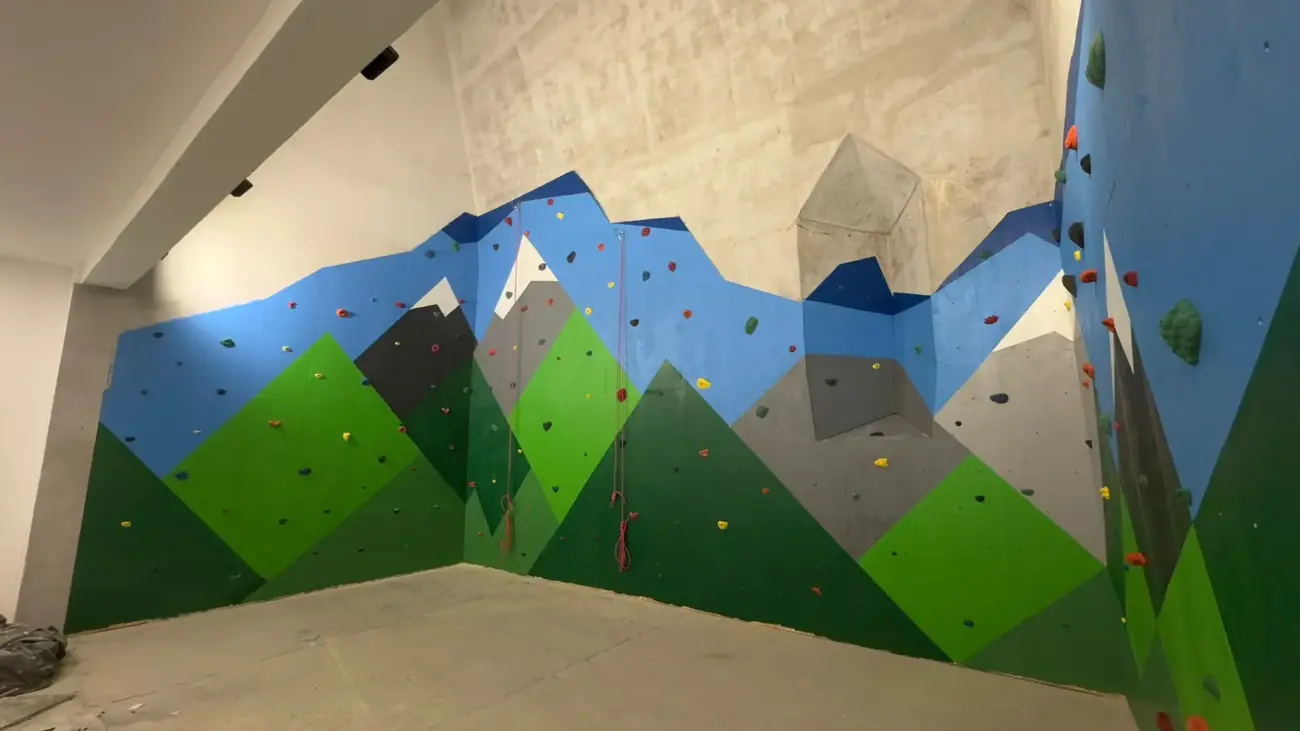 Pared de escalada